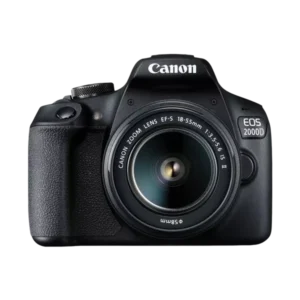 Canon EOS 2000D DSLR Camera with 18-55mm Lens