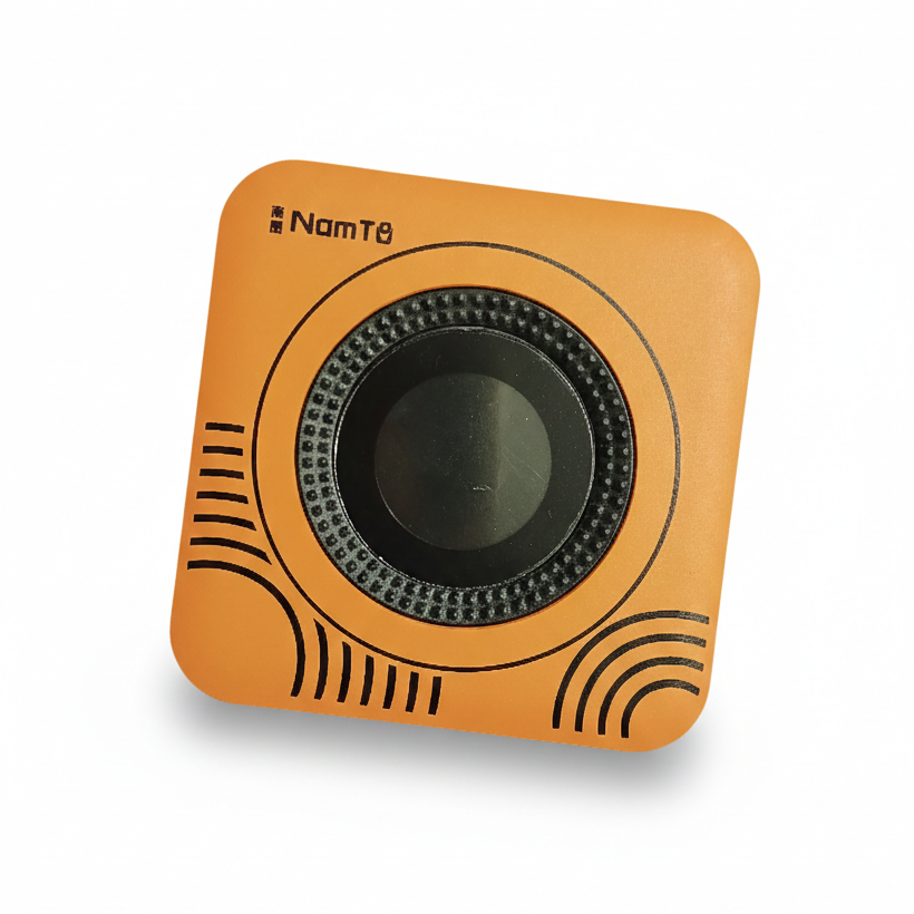 NamTu T6R Orange & Black LED Light with Iron Stand