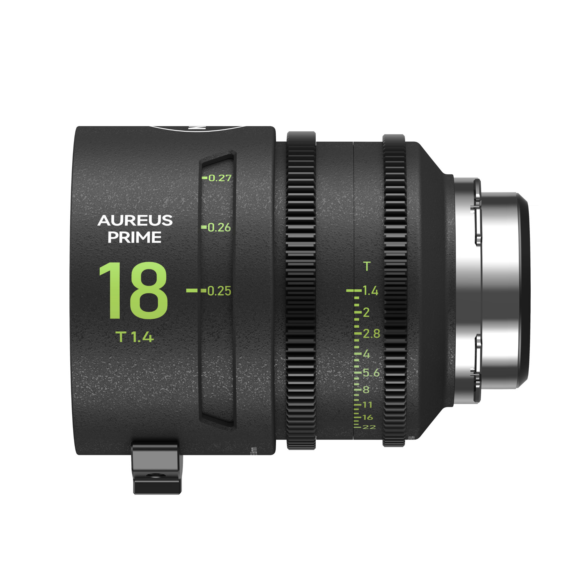 NiSi AUREUS PRIME 18mm T1.4 Full-Frame/VV Cinema Lens (ARRI PL)