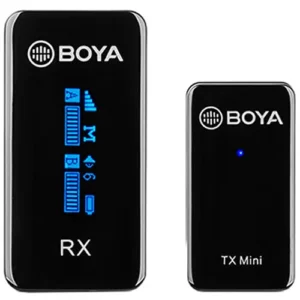 BOYA BY-XM6-S1 Ultracompact Wireless Microphone System for Cameras and Smartphones (2.4 GHz)