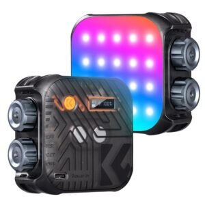 K&F Concept RGB Video Light 2500-9900K CRI96+ 2000mAh Black (KF34.036)