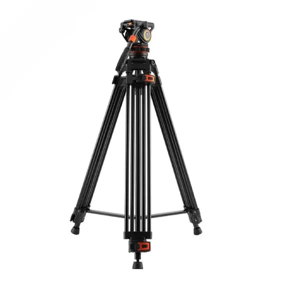 K&F Concept Professional Video Tripod with Fluid Head VA3+BV10 (KF09.147V1)