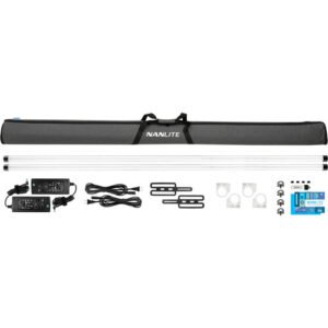 Nanlite PavoTube II 60XR RGB LED Pixel Tube Light (8′, 2-Light Kit)