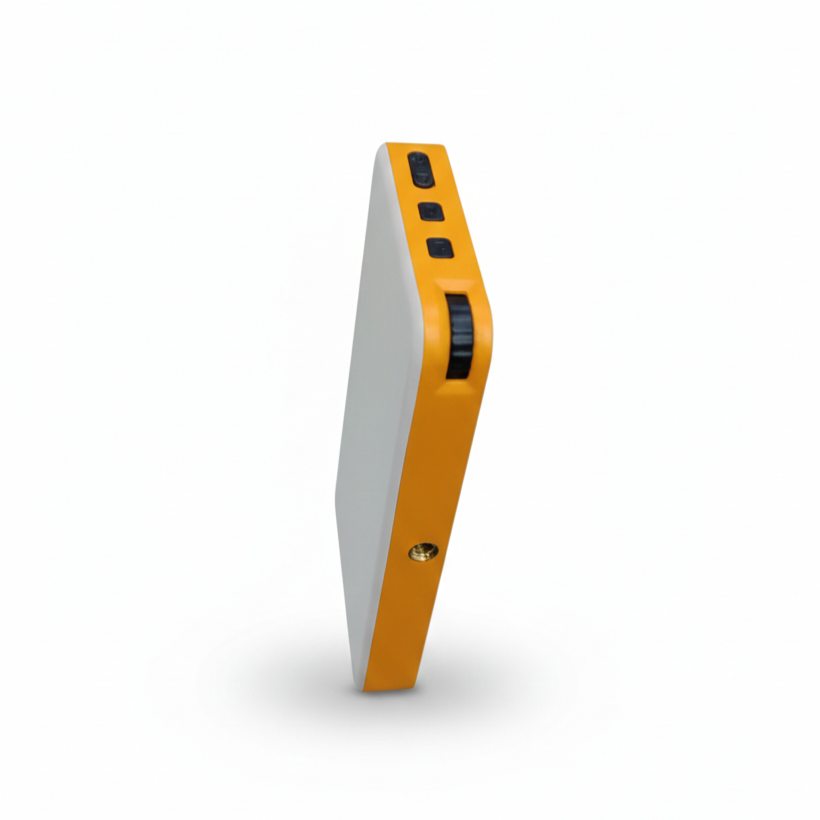 NamTu T12R Orange & Black LED Light with Iron Stand