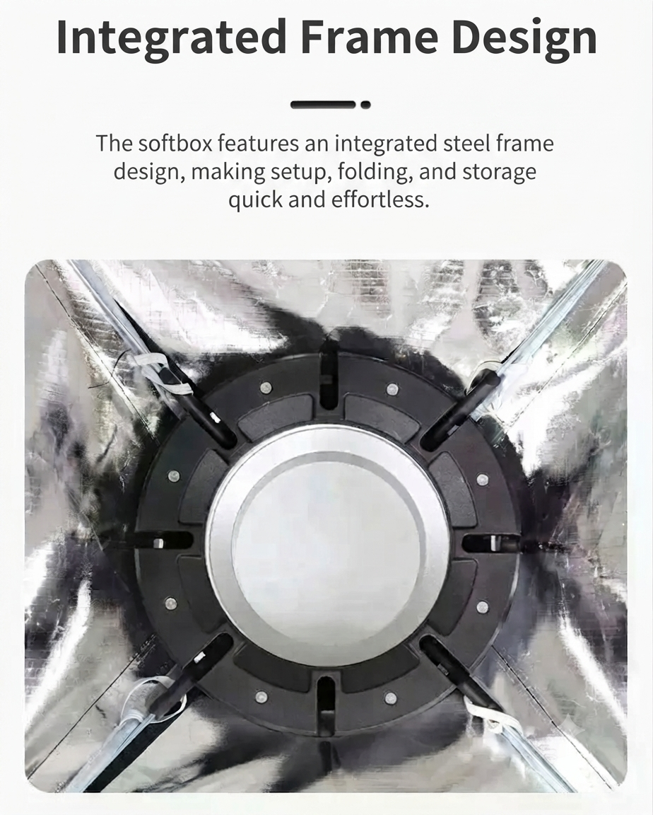 Triopo KD3-60×90 Quick-Mount Softbox with Grid — Bowens Mount (60×90cm)