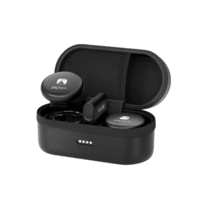 BOYA OMIC-D 2-Person Wireless Microphone System with Lightning Connector for iOS Devices (Black)
