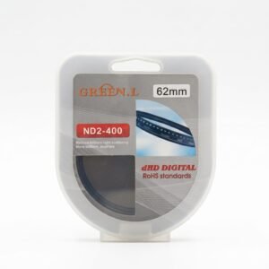 Green.L ND2–400 62mm – Variable Neutral Density Filter