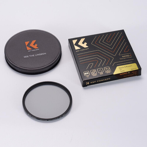 K&F Concept Nano-X Black Diffusion Filter 82mm 1/2 Grade (KF01.1656)