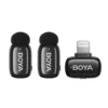 BoyaMini-15Lightning2.4GHzDualChannelWirelessMicrophoneSystem-Black