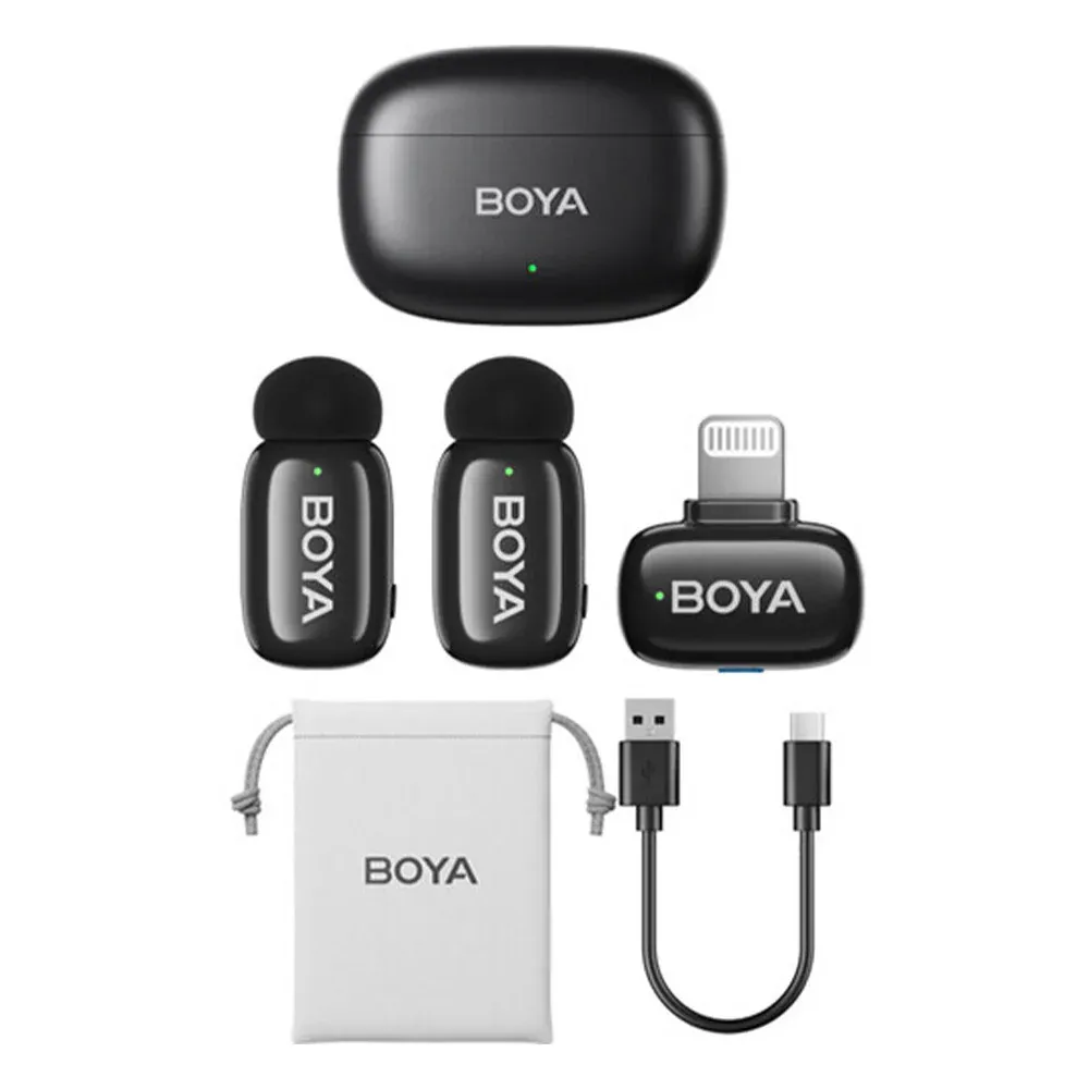 BoyaMini-15Lightning2.4GHzDualChannelWirelessMicrophoneSystem-Black_7