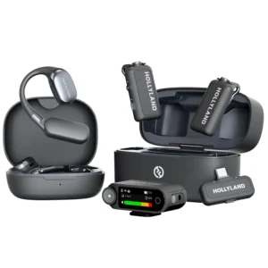 Hollyland Lark Max 2 Ultimate Combo, 32‑bit Float Wireless Microphone System