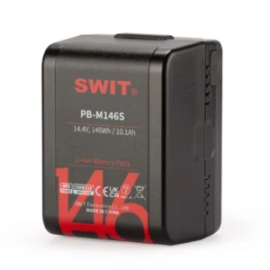 SWIT PB-M146S 146Wh Pocket V-Mount Battery — Tiny, Fly-Safe & High-Load Power