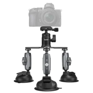 TELESIN Triple Suction Cup Camera Mount TE-TSB-001