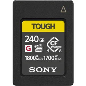 Sony 240GB CFexpress 4.0 Type A TOUGH Memory Card