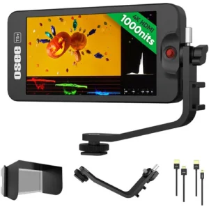 OSEE T5+ 5.5″ High-Bright UHD 4K HDMI On-Camera Monitor Kit