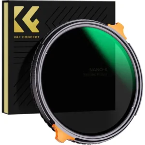 K&F Concept Nano-X Series 2-in-1 Variable ND & CPL Filter 82mm, 2 to 6-Stop (KF01.1918)