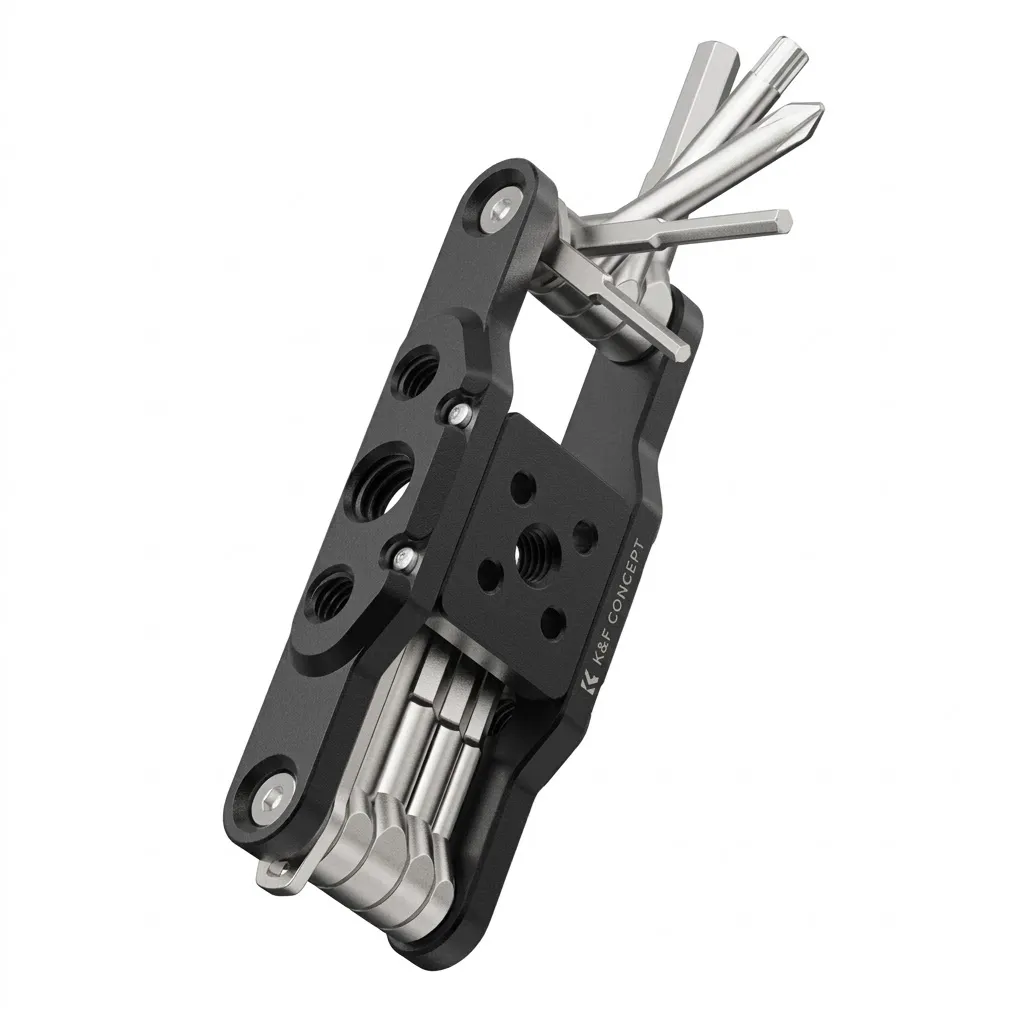 K&F Concept MS28 Folding 10-in-1 Hex Key Set Multi Tool (KF31.099)