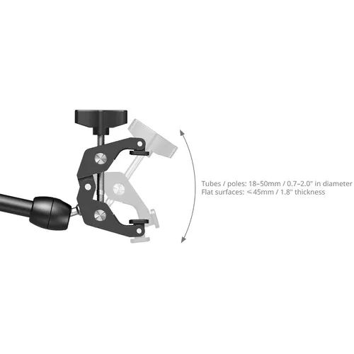 SmallRig Desktop Magic Arm with Crab-Shaped Clamp Kit (21.7″) 5624