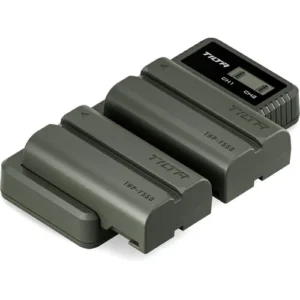 Tilta L-Series/NP-F Battery Charger Kit with 2 Batteries and 2-Bay Charger (3500mAh) TBC-LS-A-GN
