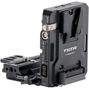 Tilta Mini PD V-Mount Battery Plate with Adjustable Arca Receiver Kit TA-BTP4K-V-B