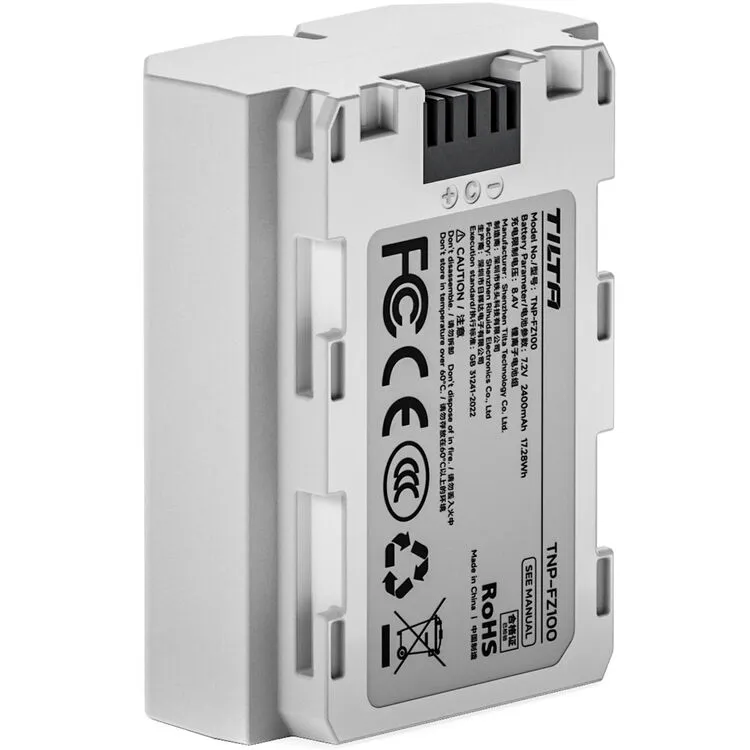 Tilta NP-FZ100 USB-C Battery (2400mAh, Off White) TNP-FZ100-OW