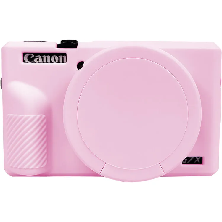 Generic Silicone Protection Case for Canon PowerShot G7X III (Pink)