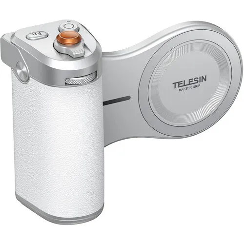 TELESIN Magnetic Master Grip for Select iPhones (White) P5-MP-003WH