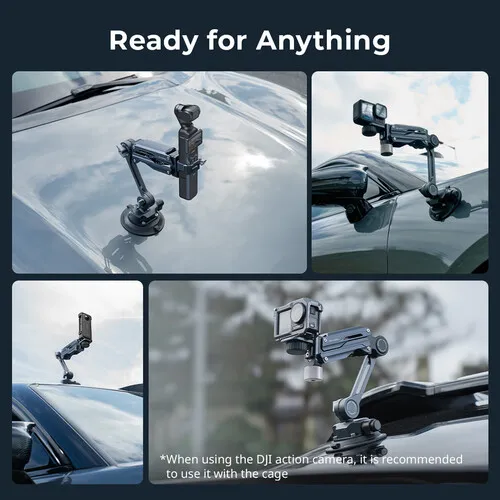 SmallRig Mini Shock Absorber Arm for DJI Osmo Pocket 3, GoPro HERO13 & Insta360 X4 5123