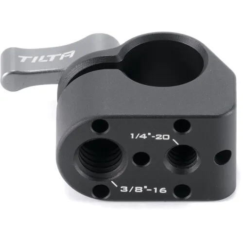 Tilta Single 15mm Rod Clamp to Mounting Block TA-15RH-MB-B