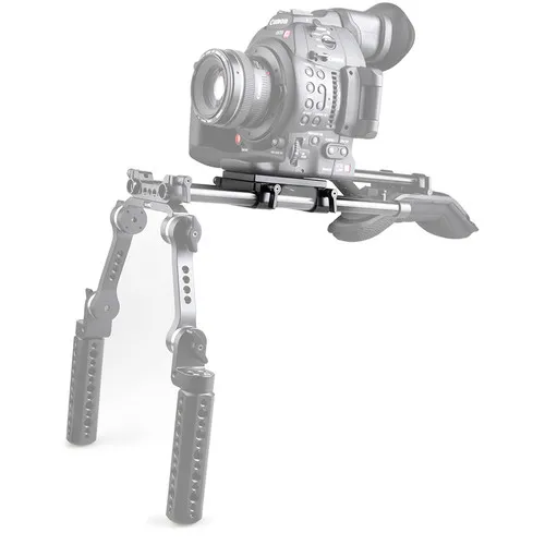 SmallRig Mounting Plate with Dual 15mm Rod Clamps 1674