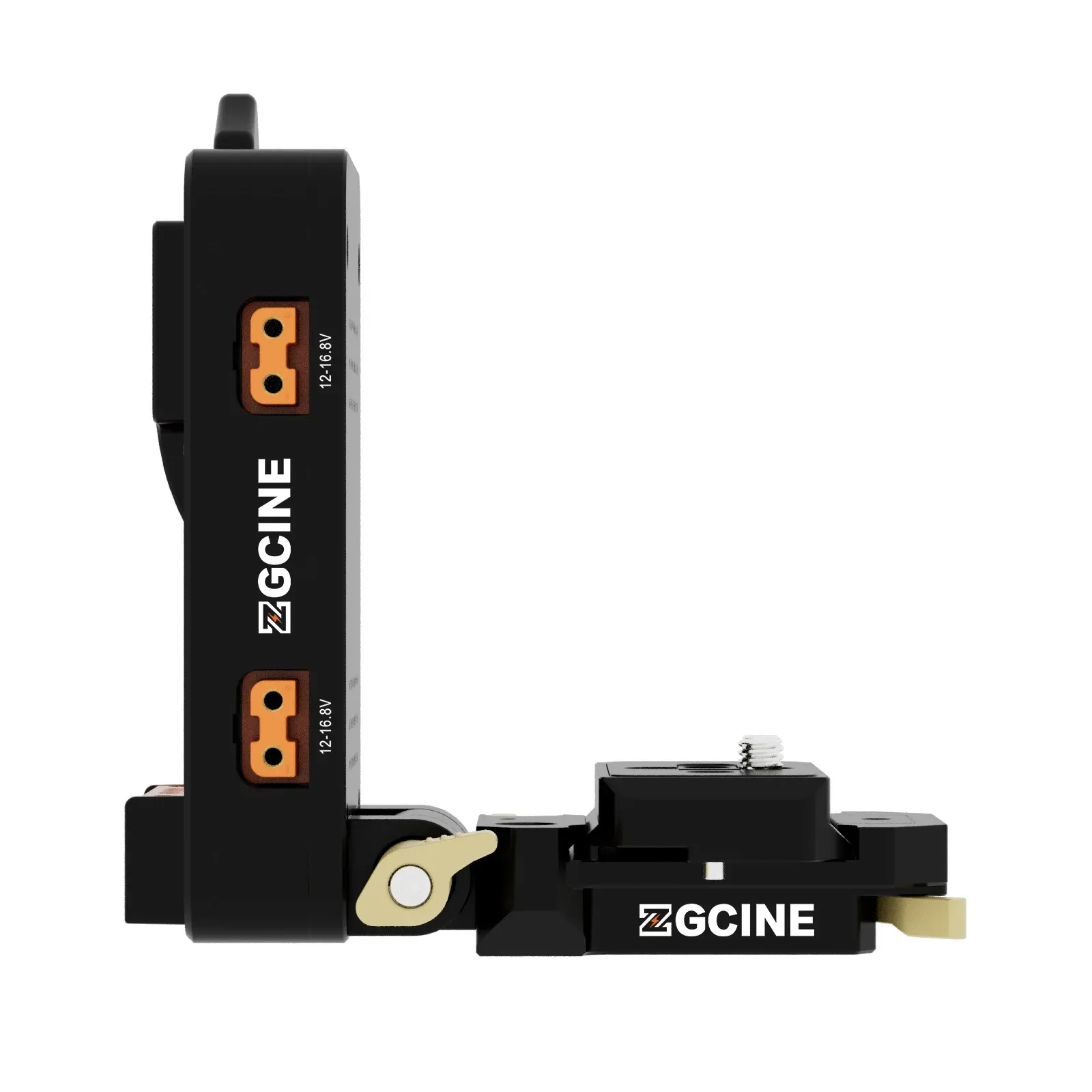 ZGCINE Rotatable L-Shaped Quick Release V-Mount Battery QR Plate Foldable (VM-VP4)