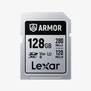 Lexar 128GB Armor Silver Pro SDXC™ UHS-II Memory Card