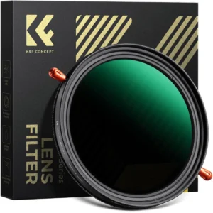 K&F Concept 67mm 2-in-1 CPL + Variable ND2-ND32 Filter 28-Layer Green Coating (KF01.1085V2)