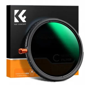 K&F Concept 3-in-1 Hybrid Filter ND2-32 + CPL + Black Diffusion 1/4 62mm (KF01.2066)