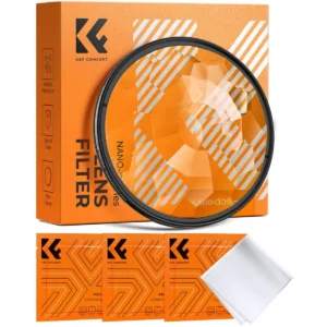 K&F Concept 77mm Kaleidoscope Effect Filter with Three Vacuum Cleaning Cloths (KF01.2489)