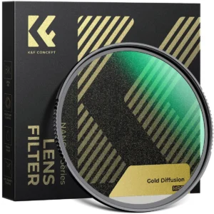 K&F Concept 58mm Gold Diffusion Filter 1/4 Nano-X Series (KF01.3218V2)