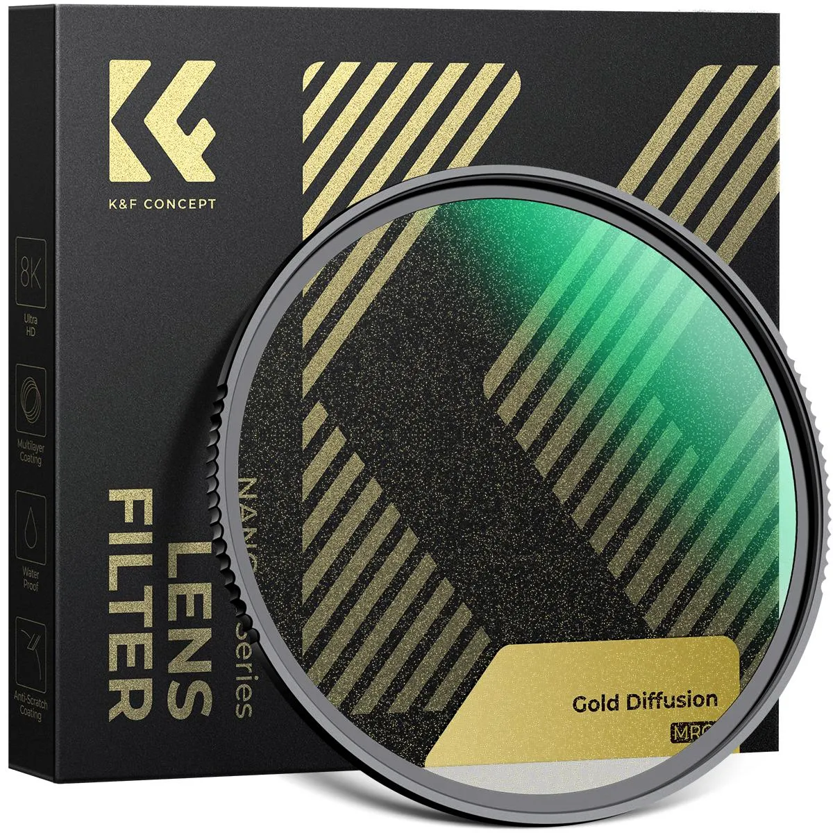 K&F Concept 58MM Black Mist Filter 1/8 Nano-X Series (KF01.1488)