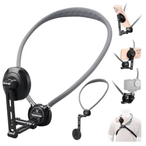 K&F Concept Neck Phone Mount – Grey (KF15.0072)