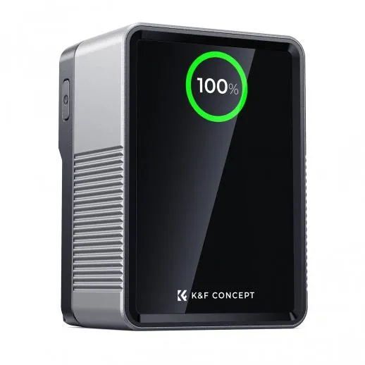K&F Concept V99 Pro 99Wh PD100W V-Mount Battery – Black (KF28.0024V1)