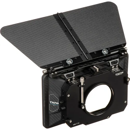 Tilta 3-Stage 4 x 5.65″ Carbon Fiber Clip-On MB-T12 Matte Box (80mm)