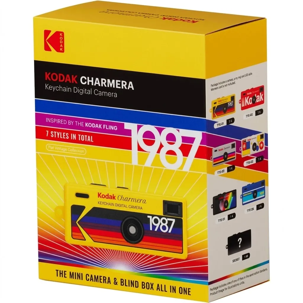 Kodak Charmera Key Chain Digital Camera (Random Style Blind Box)
