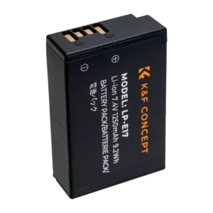 K&F Concept LP-E17 Camera Battery for Canon Cameras (KF28.0014V3)