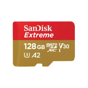 SanDisk Extreme microSDXC UHS-I CARD – 128GB