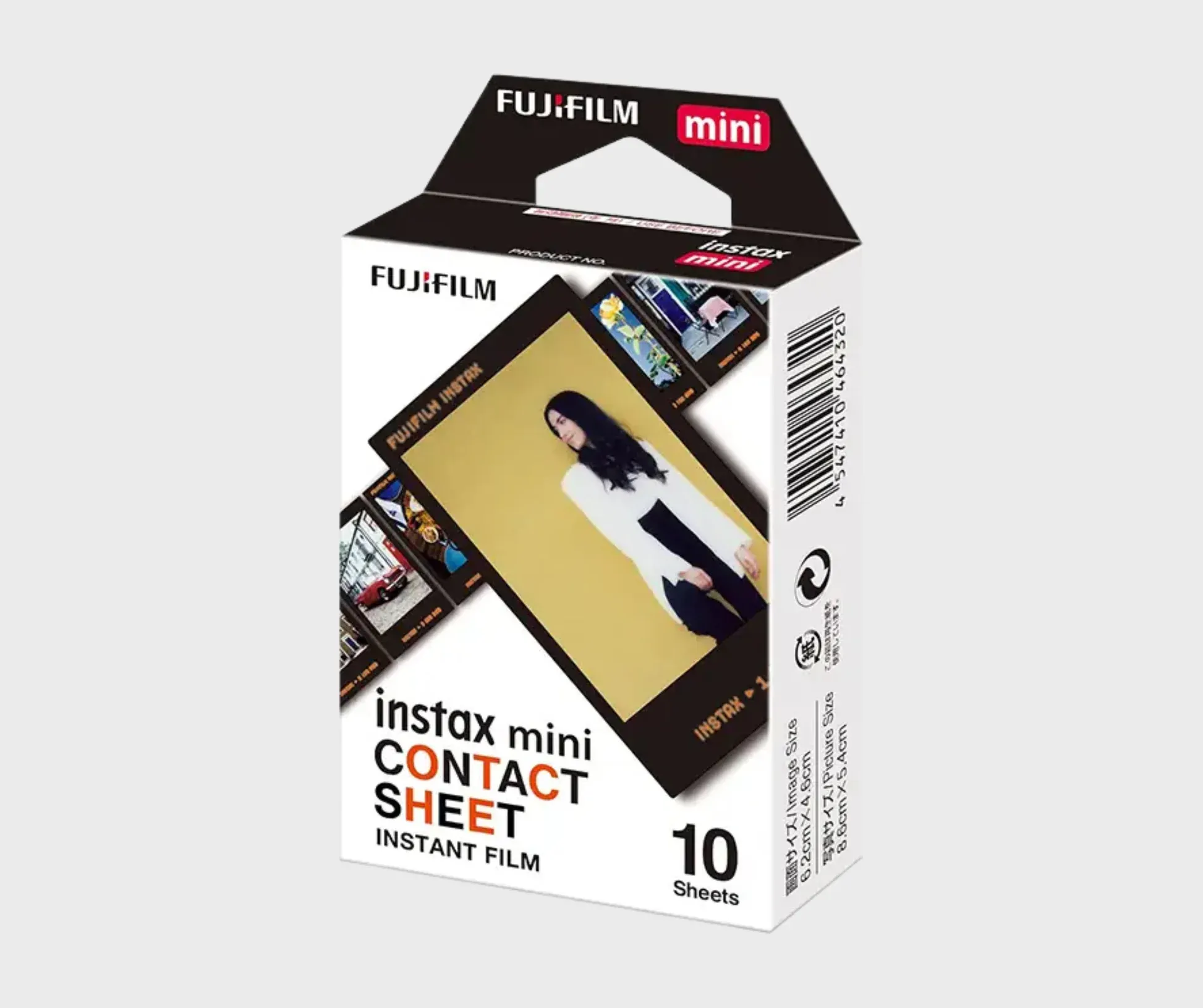 FUJIFILM Instax mini Contact Sheet Film (10 Exposures)
